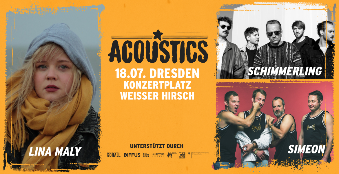 Tickets Lina Maly, Simeon & Schimmerling, Acoustics Dresden in Dresden