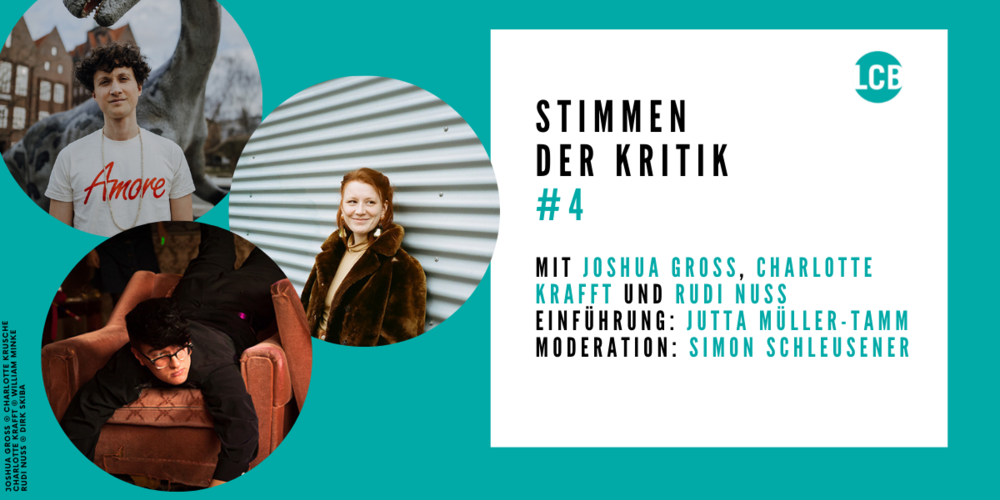 Tickets Stimmen der Kritik #4,  Mit Joshua Groß, Charlotte Krafft und Rudi Nuss  in Berlin