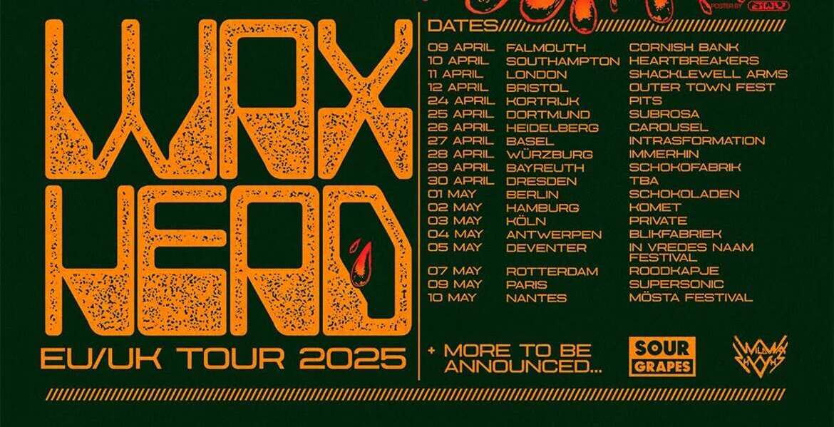 Tickets WAX HEAD (garage-punk-psych, uk), & BERNAR GOMMA (psych, bln/bra) in Berlin