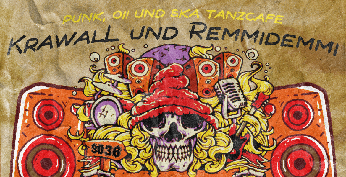 Tickets KRAWALL & REMMIDEMMI?!, »Punk, OI! und Ska Tanzcafe« in Berlin