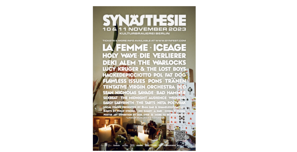 Tickets Synästhesie Festival 8 - Tagesticket Freitag, Freitag in Berlin