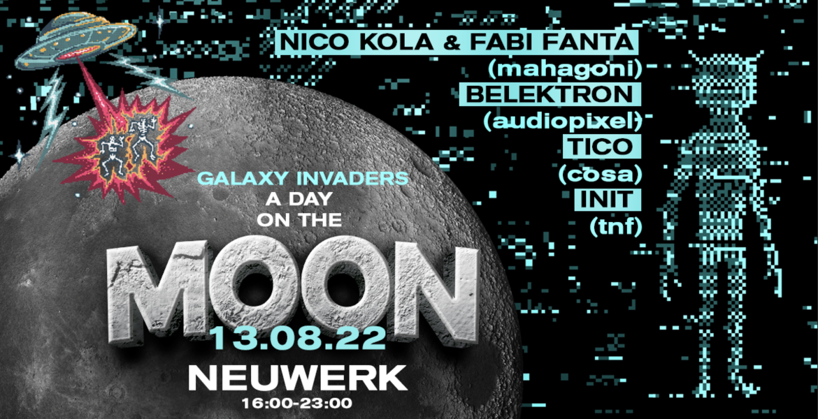 Tickets GALAXY-INVADERS a day on the MOON,  in  Konstanz